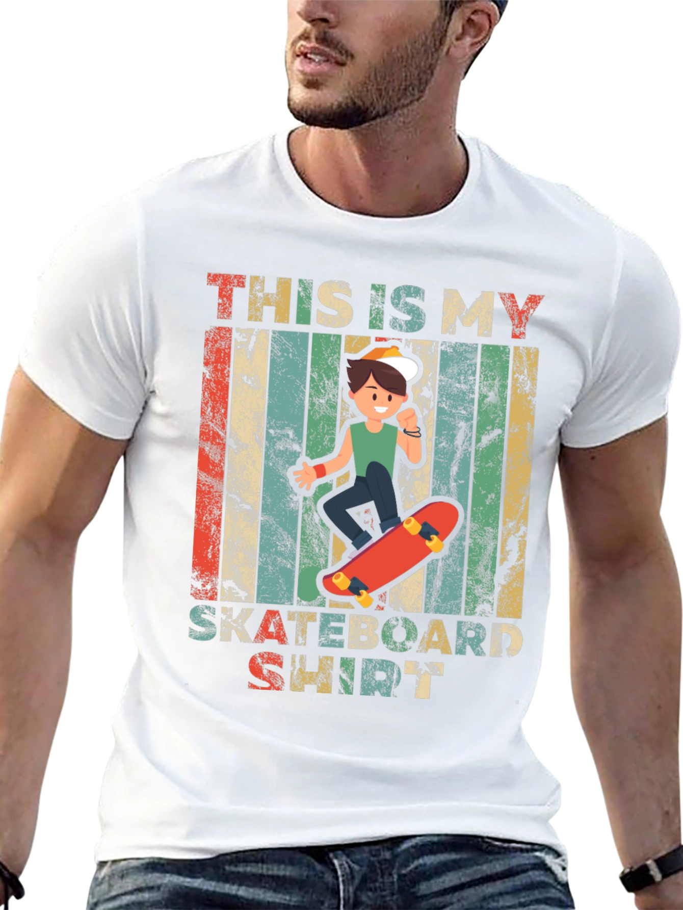 Skateboard Shirt - This Is My Skateboard Shirt