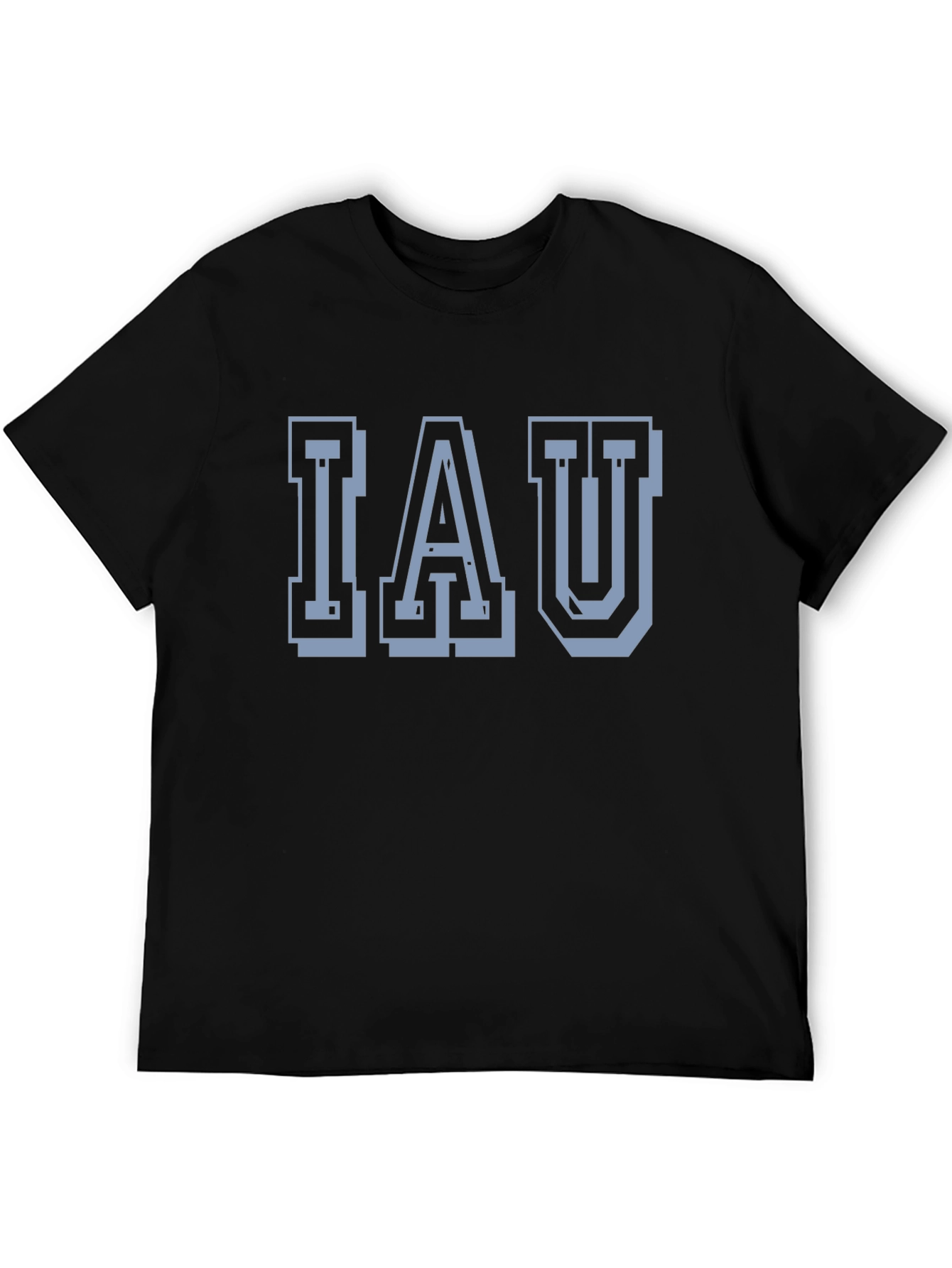 IAU Graphic Tee - Collegiate Style Soft Cotton Shirt