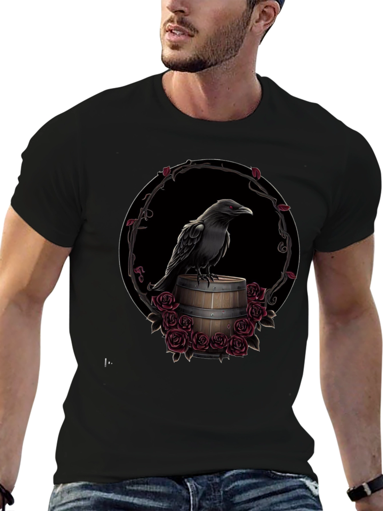 Raven & Roses Graphic Tee