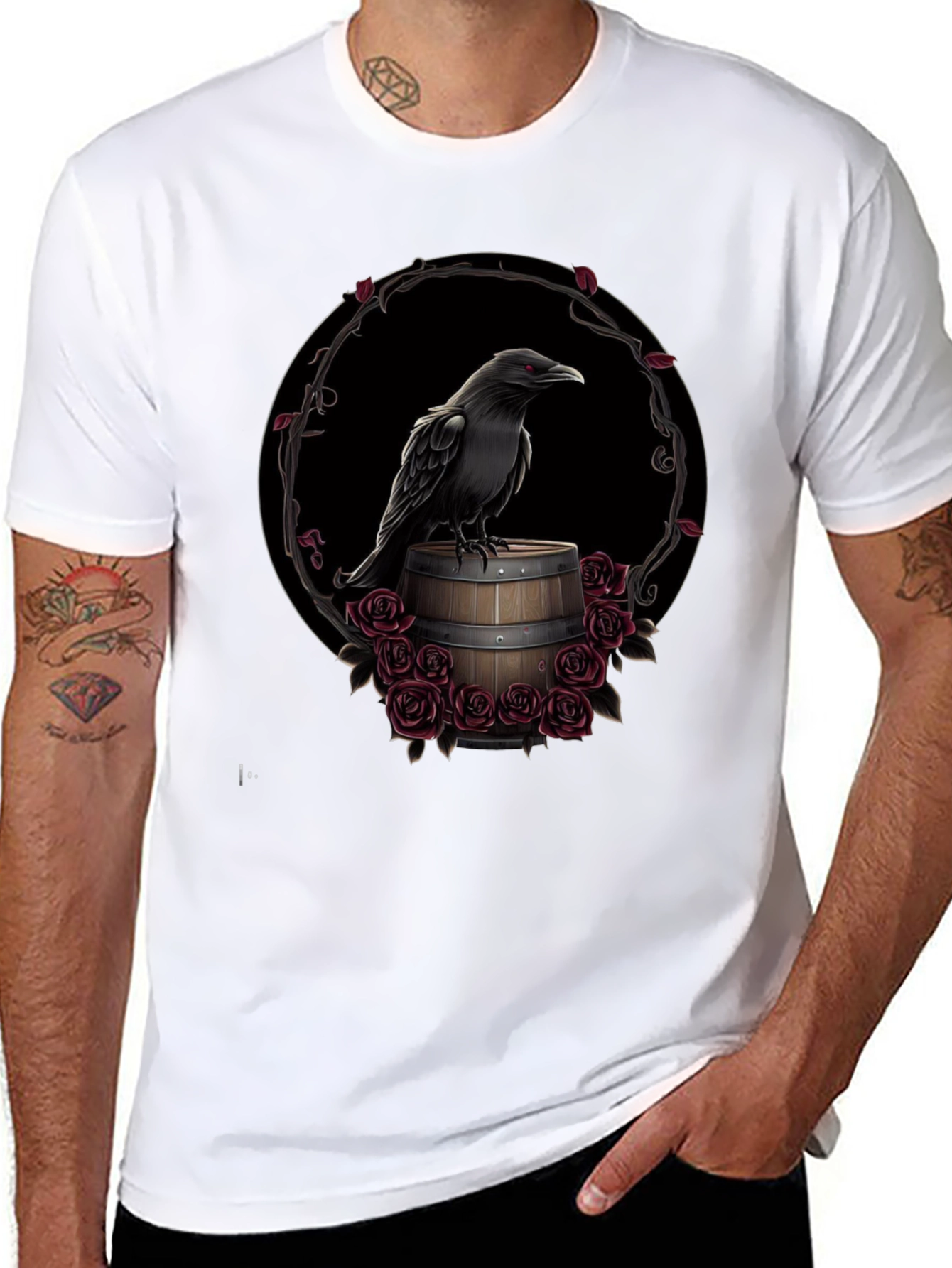 Raven & Roses Graphic Tee
