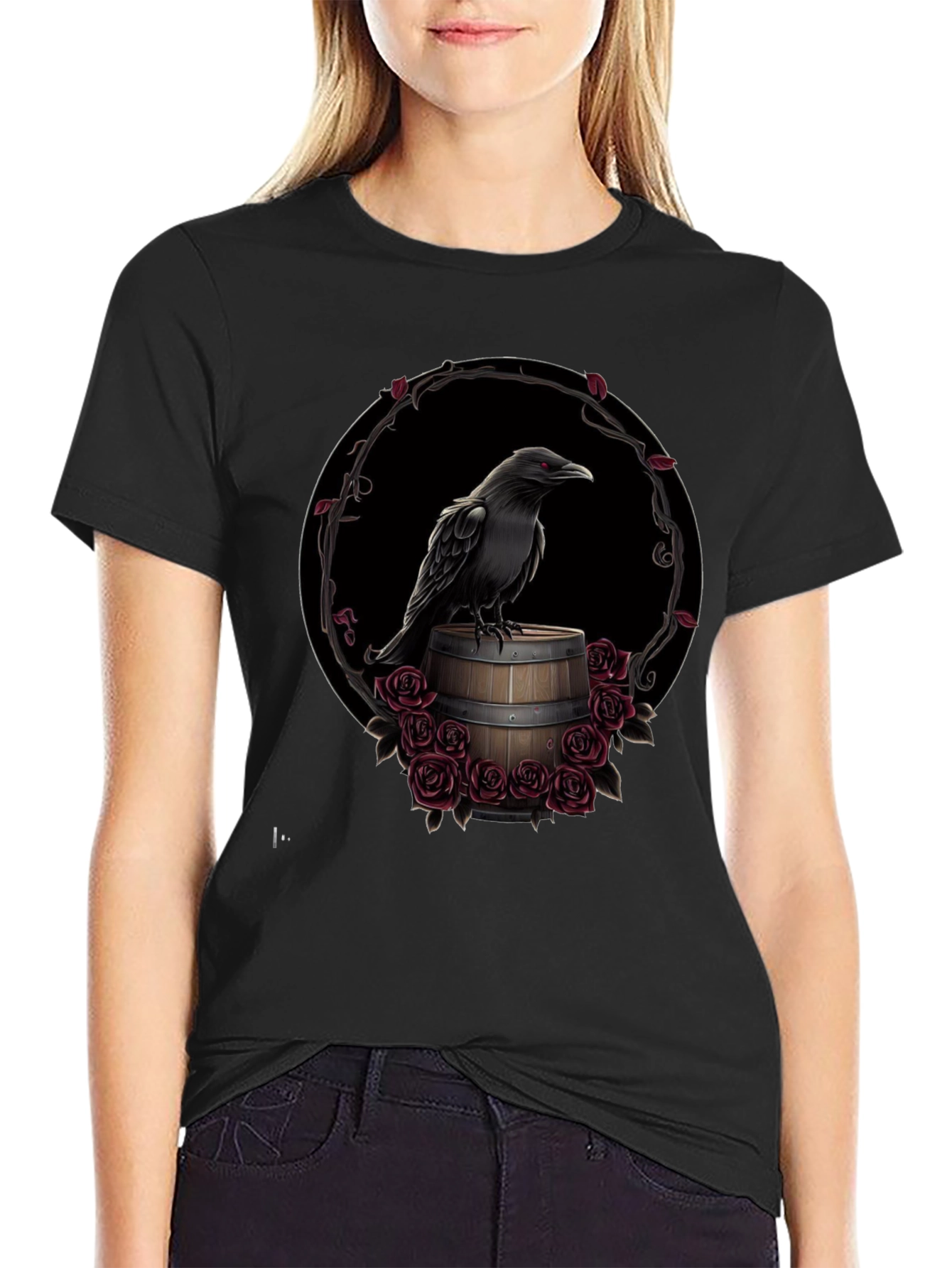 Raven & Roses Graphic Tee