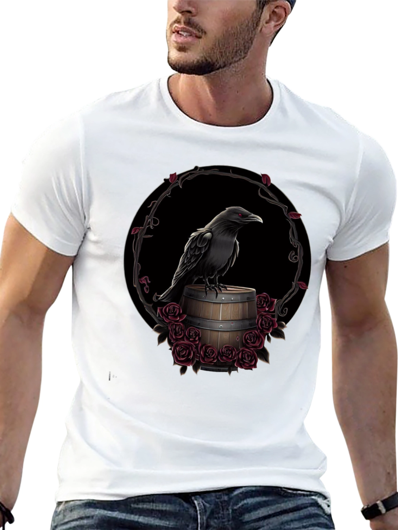 Raven & Roses Graphic Tee