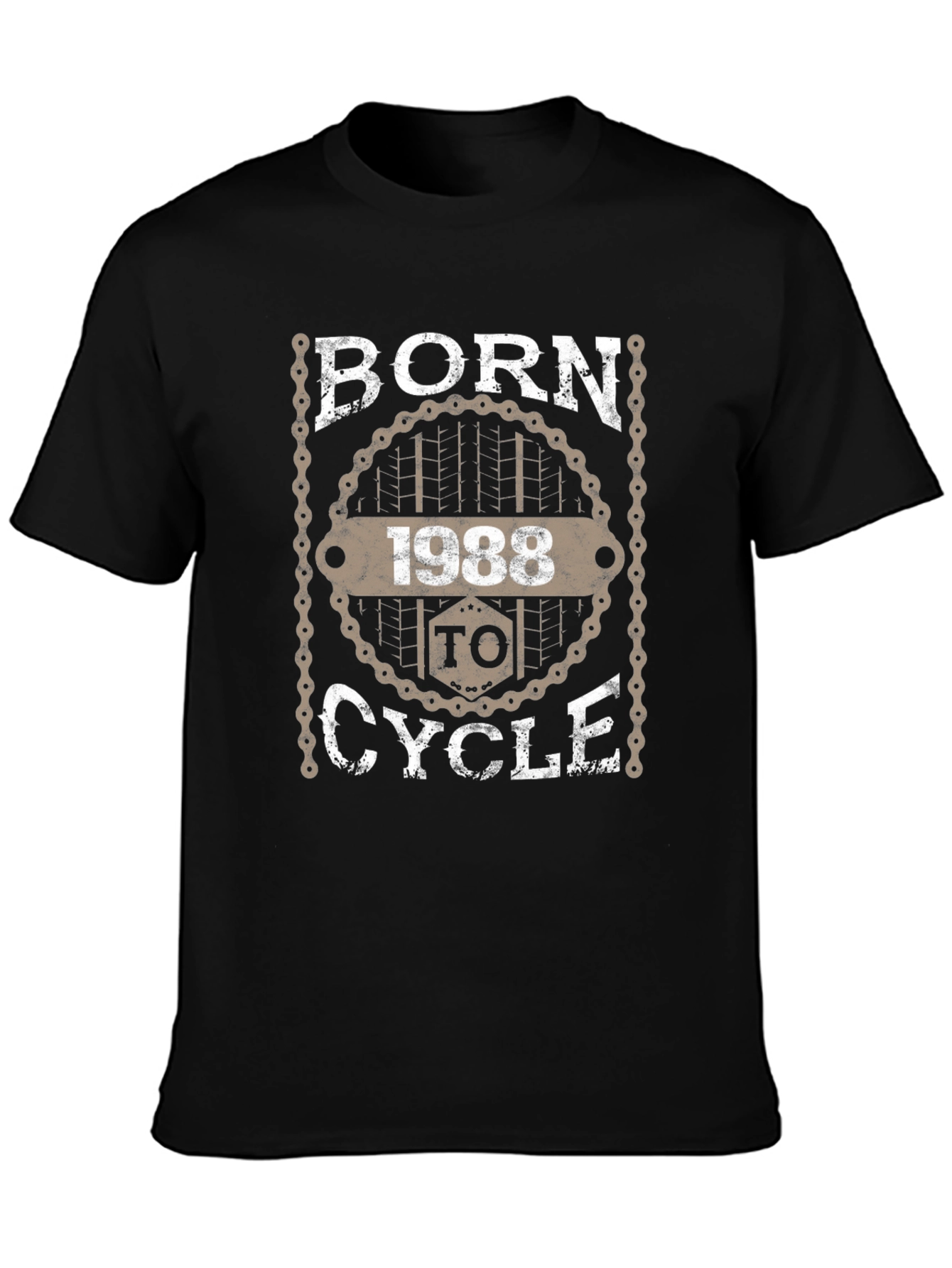 Born To Cycle 1988 T-Shirt