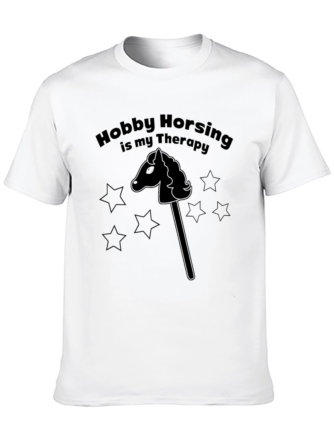 Hobby Horsing Therapy T-Shirt