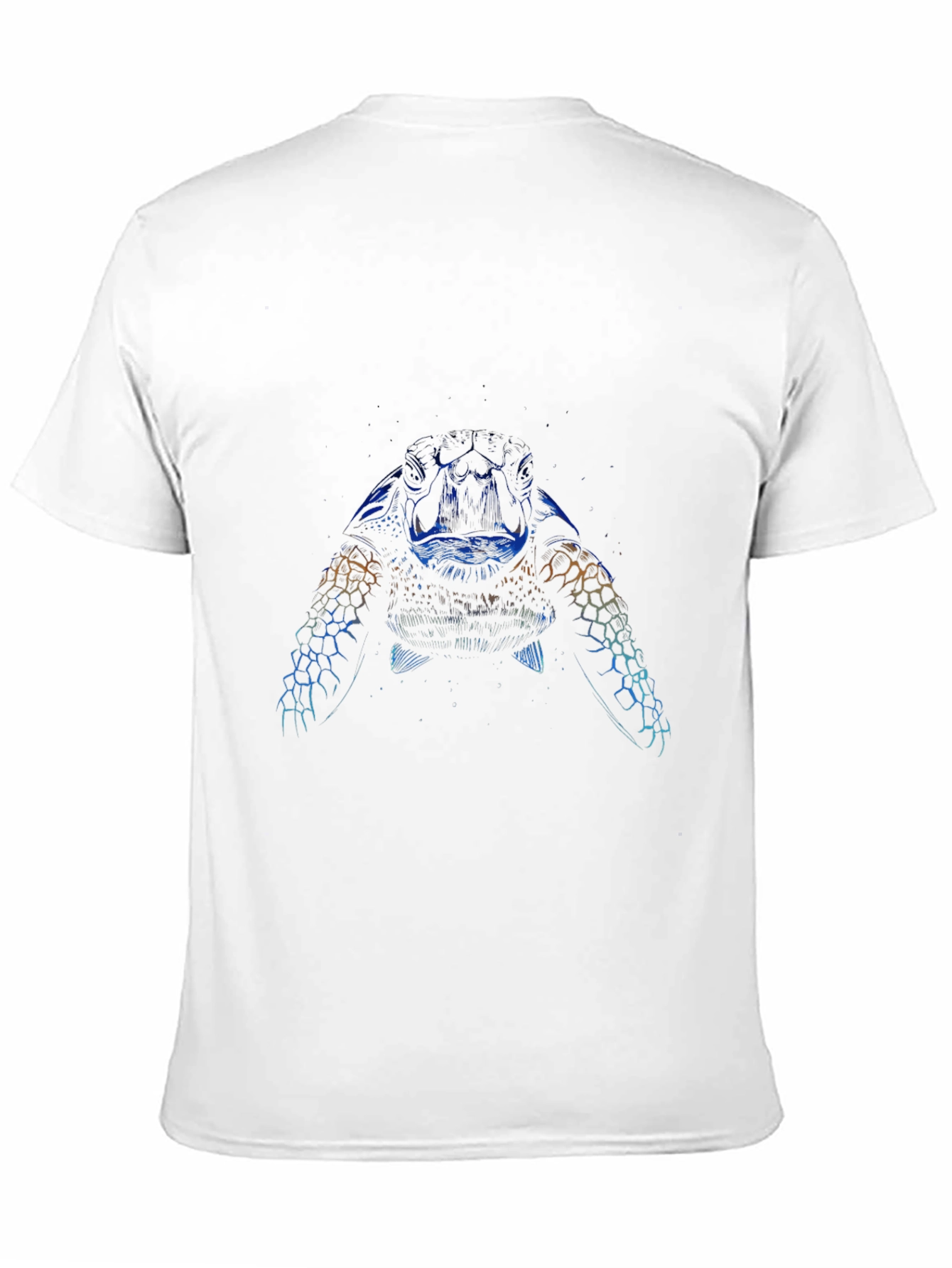 Sea Turtle Graphic Black T-Shirt