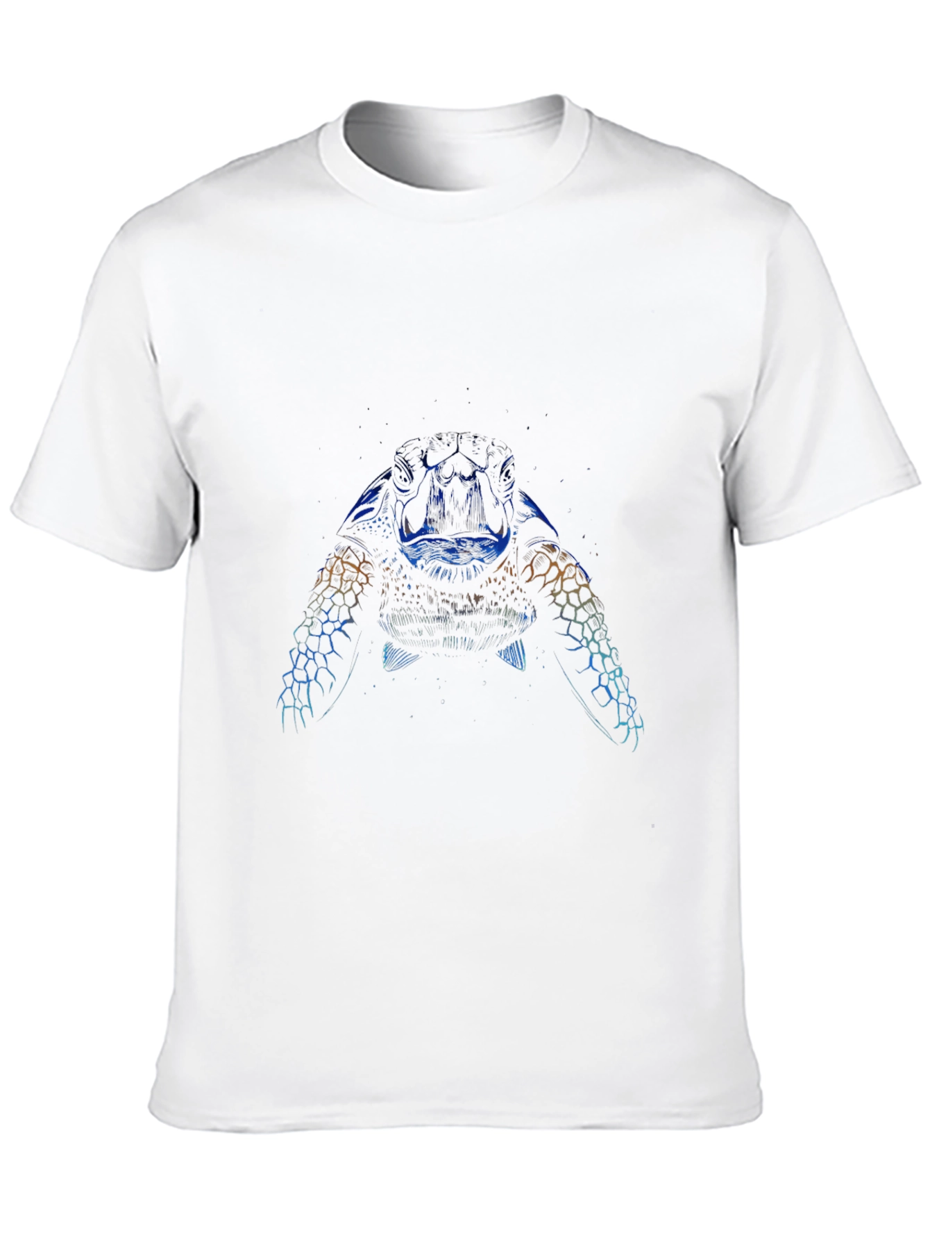 Sea Turtle Graphic Black T-Shirt