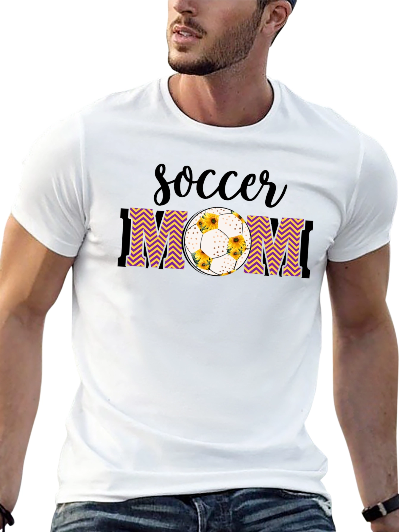 Soccer Mom T-Shirt | Funny Sports Mom Tee | Soccer Lover Graphic Shirt | Gift for Moms | Free Shipping $50+