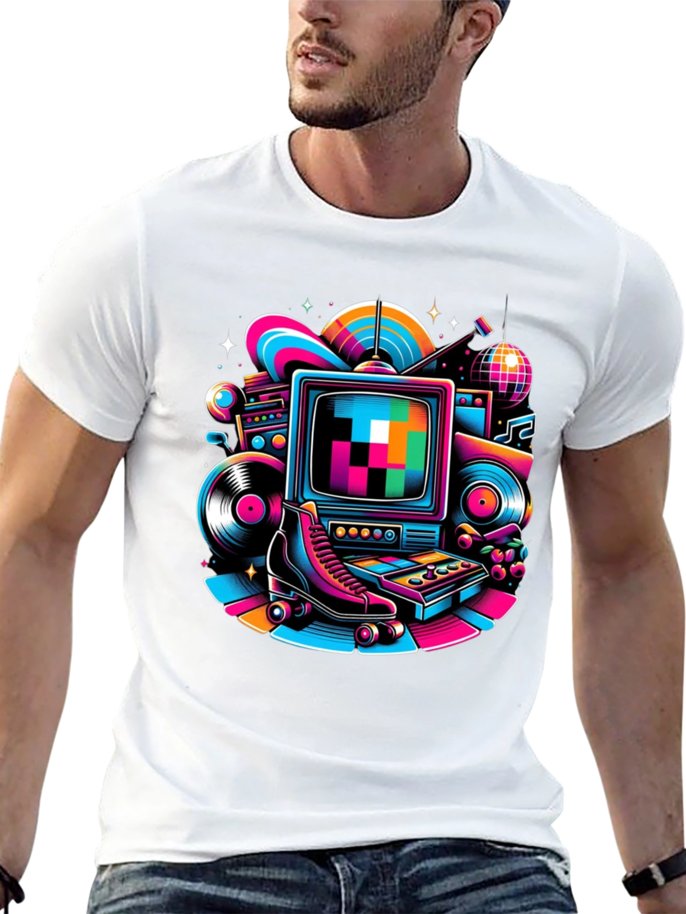 Retro 80s Graphic Tee