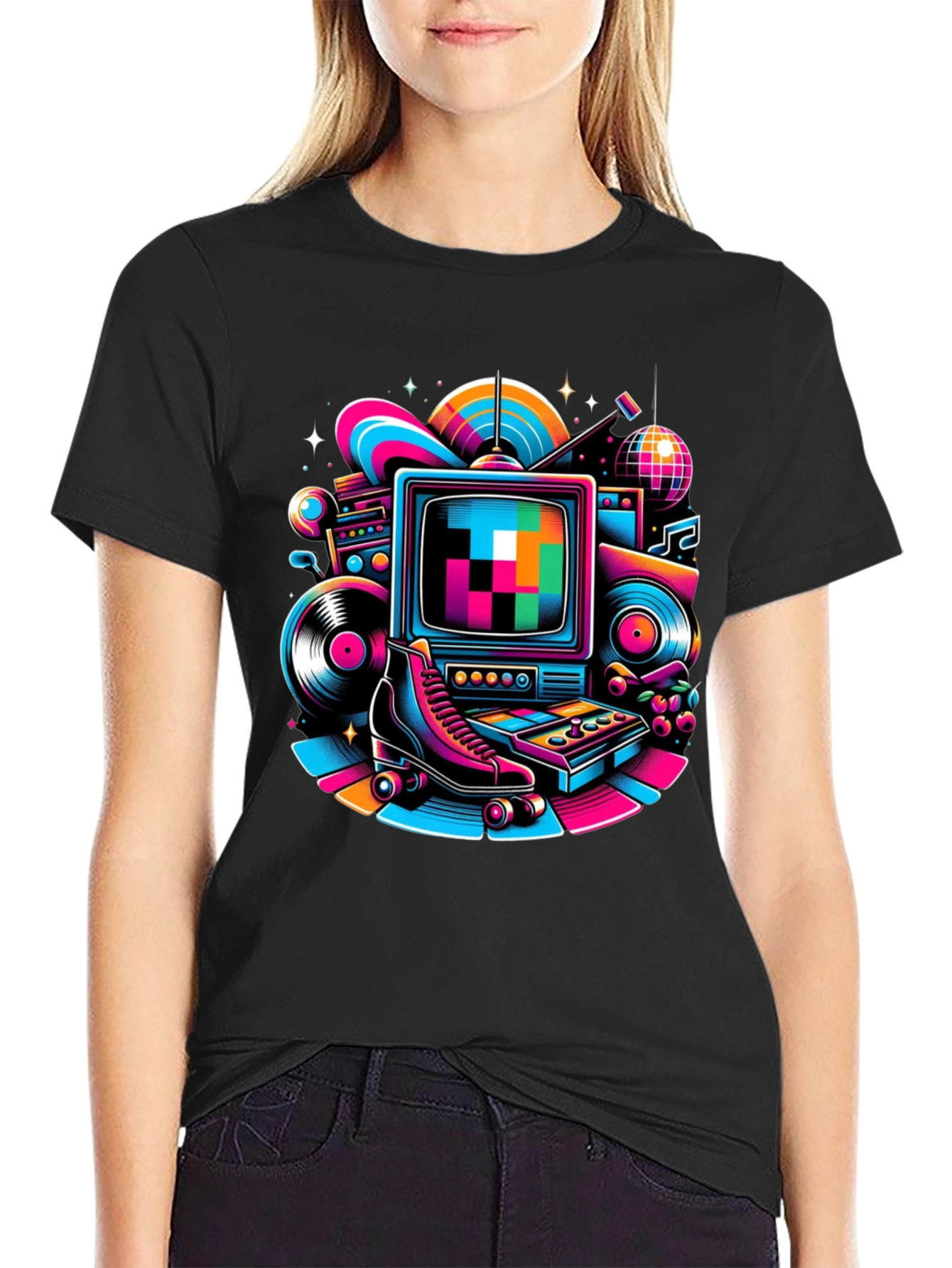 Retro 80s Graphic Tee