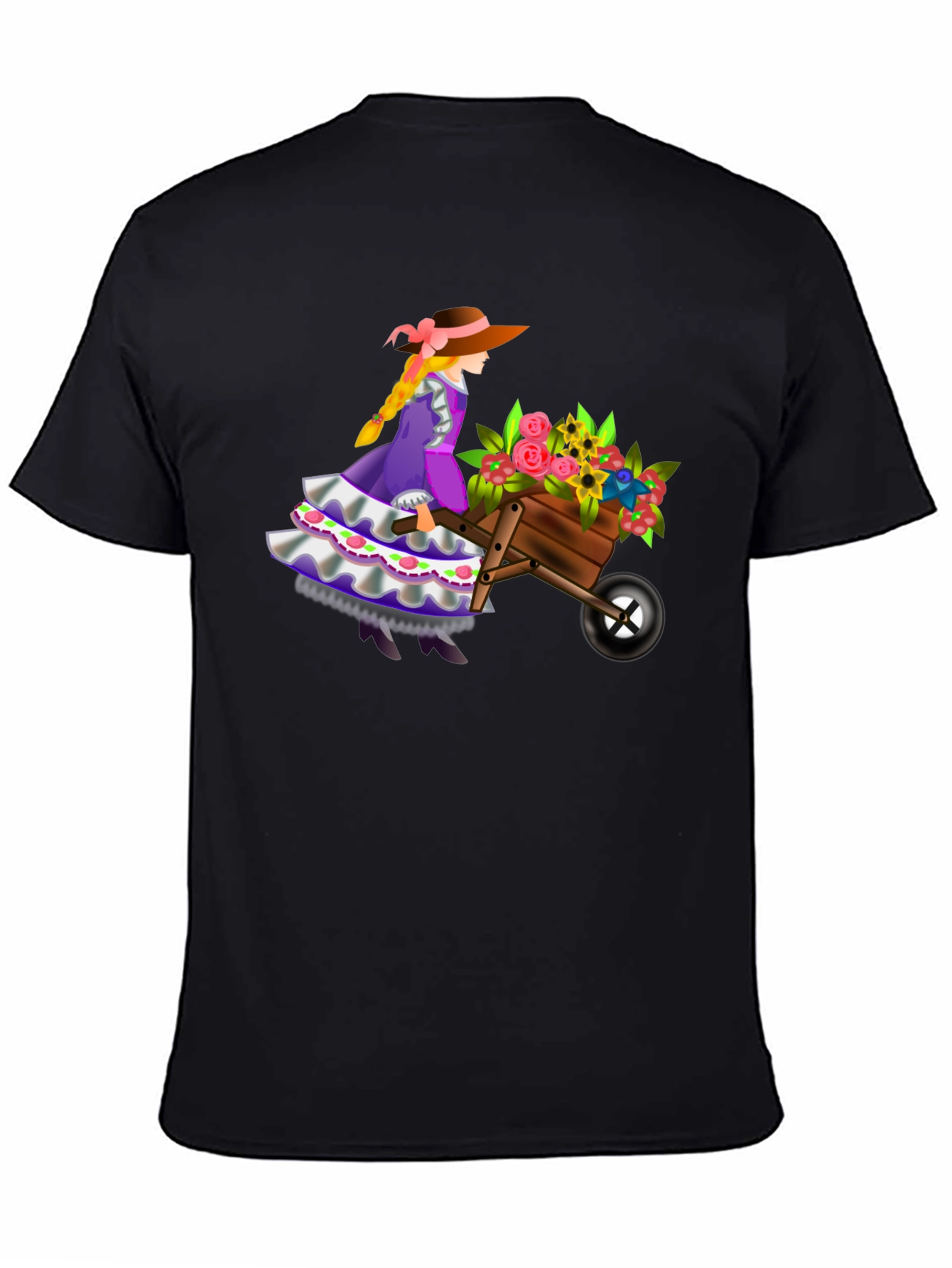 Whimsical Gardener Graphic Tee