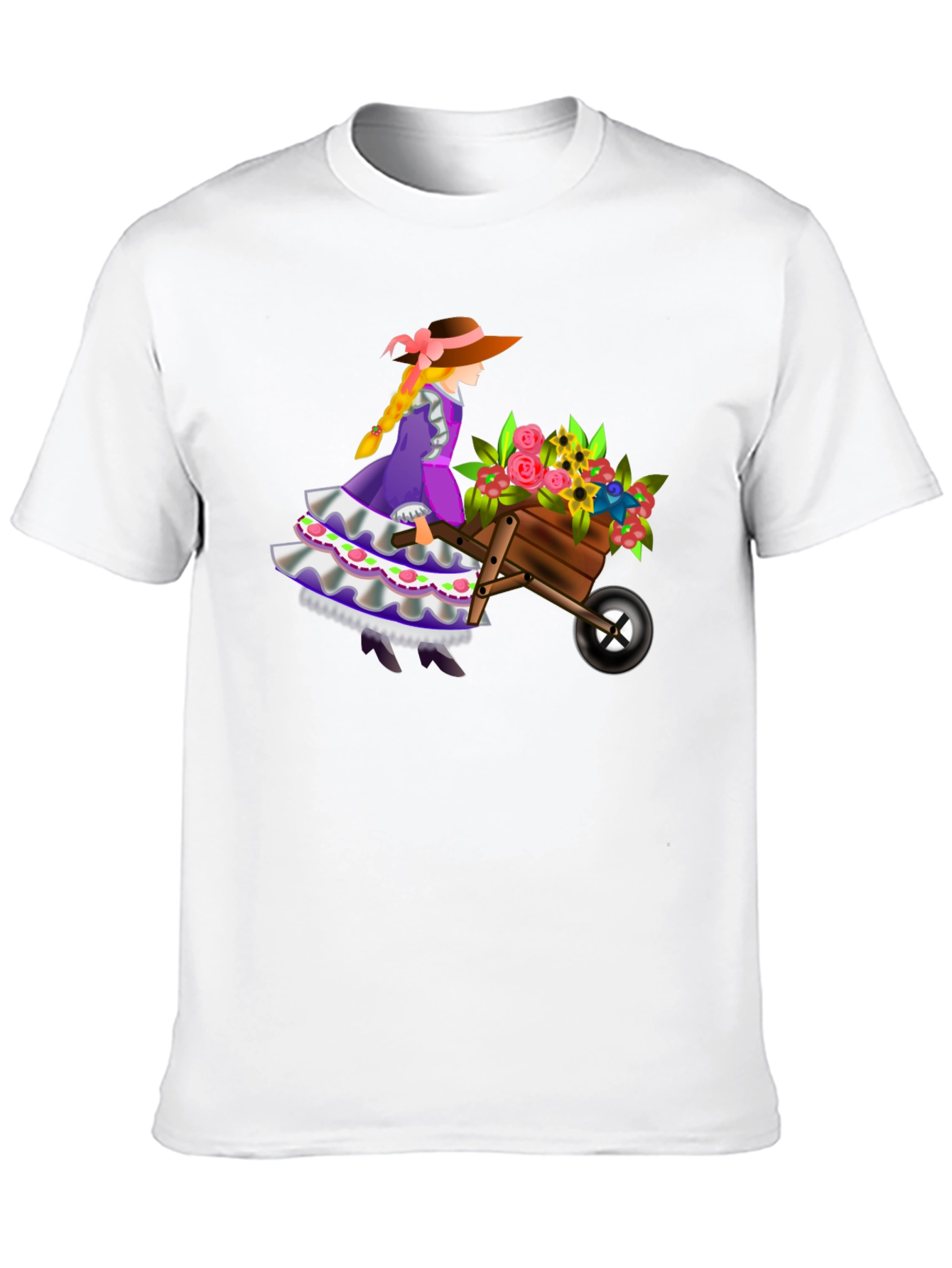 Whimsical Gardener Graphic Tee