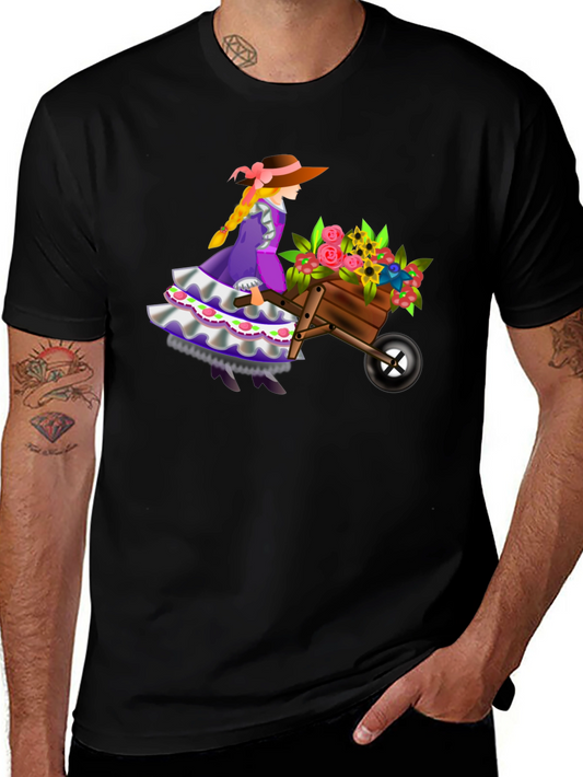 Whimsical Gardener Graphic Tee