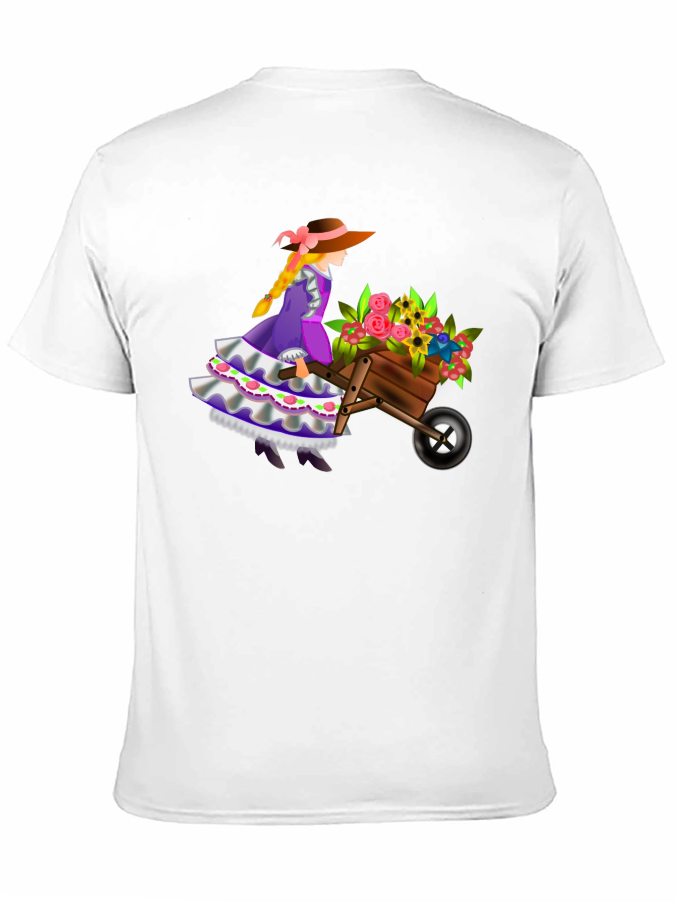 Whimsical Gardener Graphic Tee
