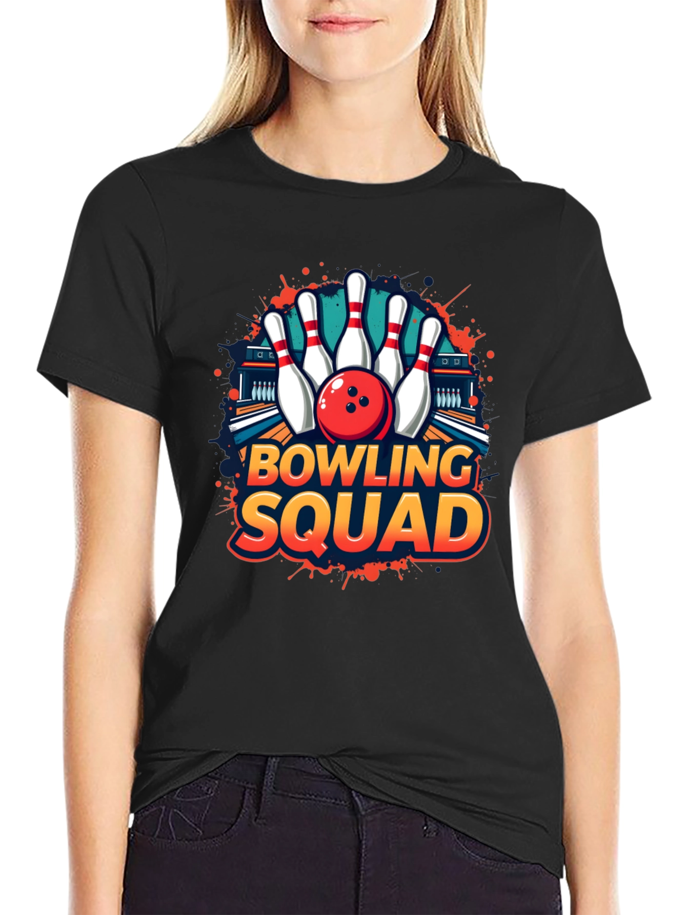 Bowling Squad Graphic Tee