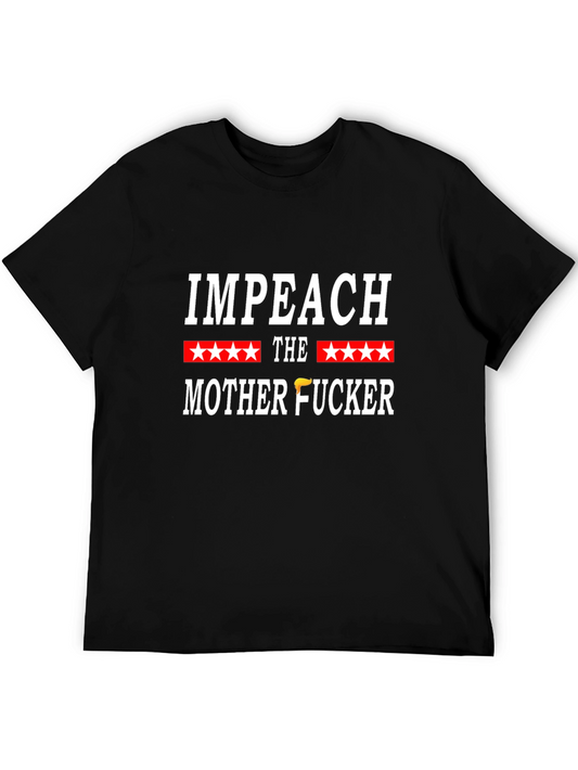 Impeach Graphic Tee - Statement T-Shirt