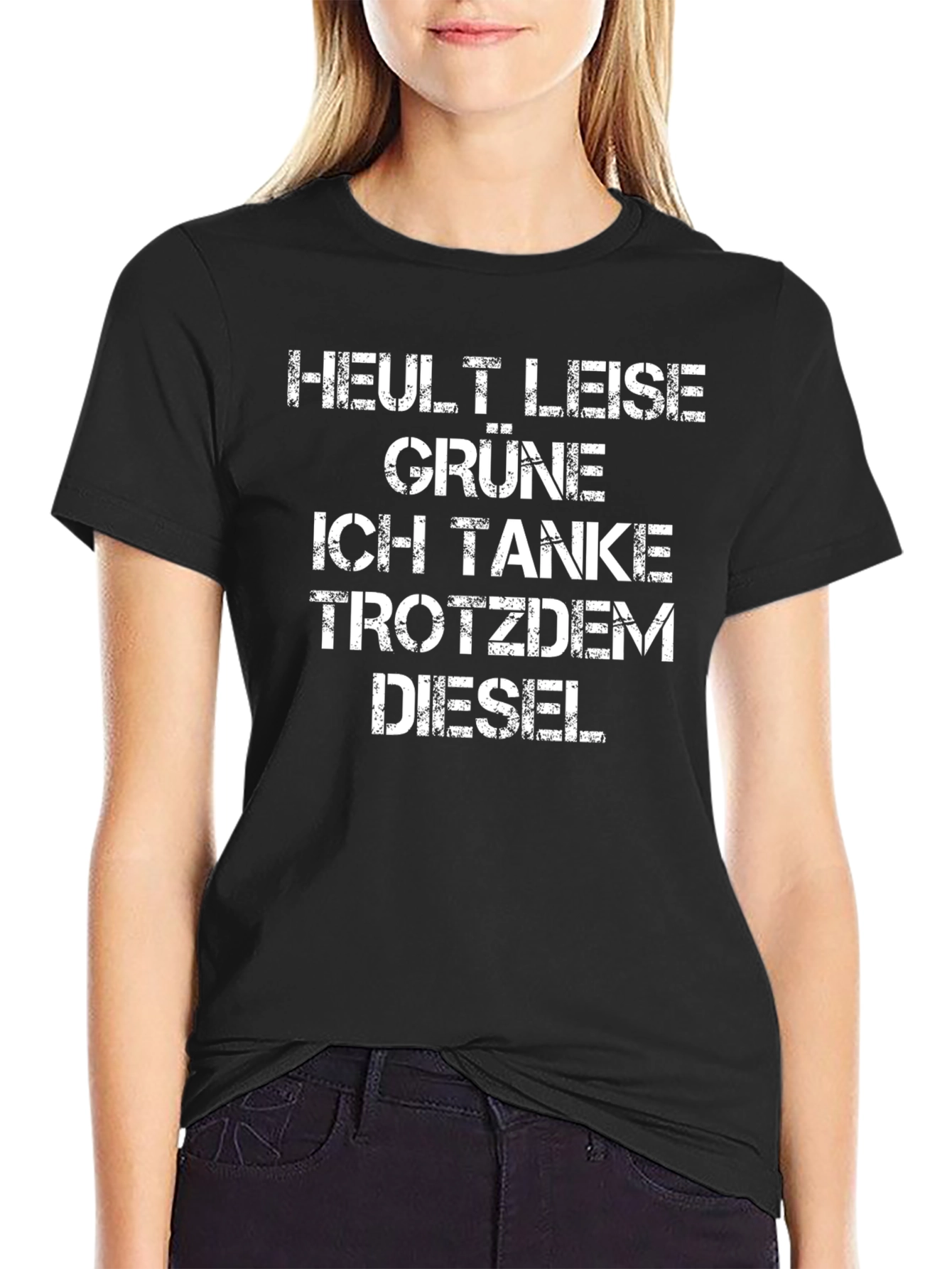 Diesel Tanker T-Shirt - Funny German Slogan Tee