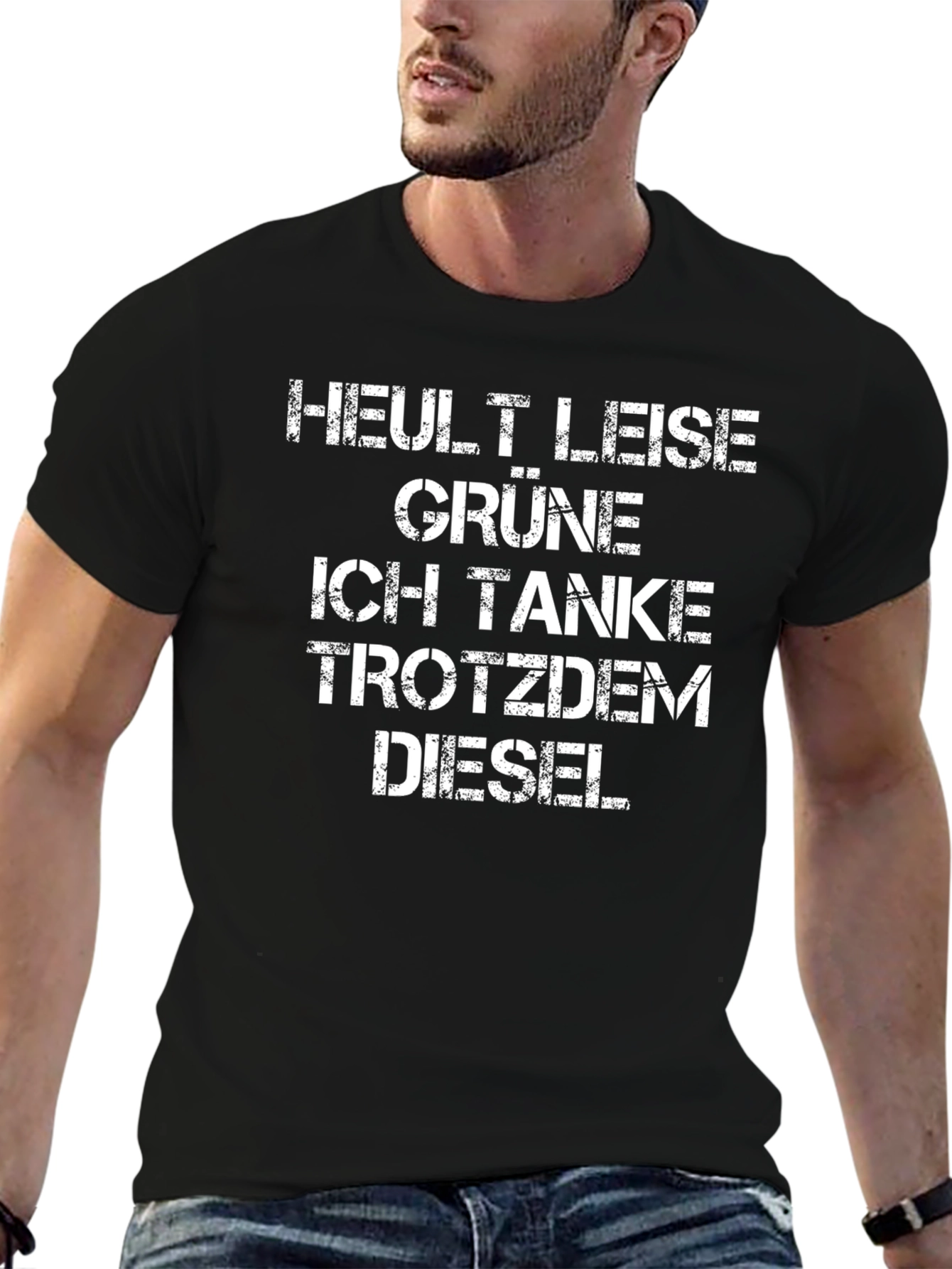 Diesel Tanker T-Shirt - Funny German Slogan Tee