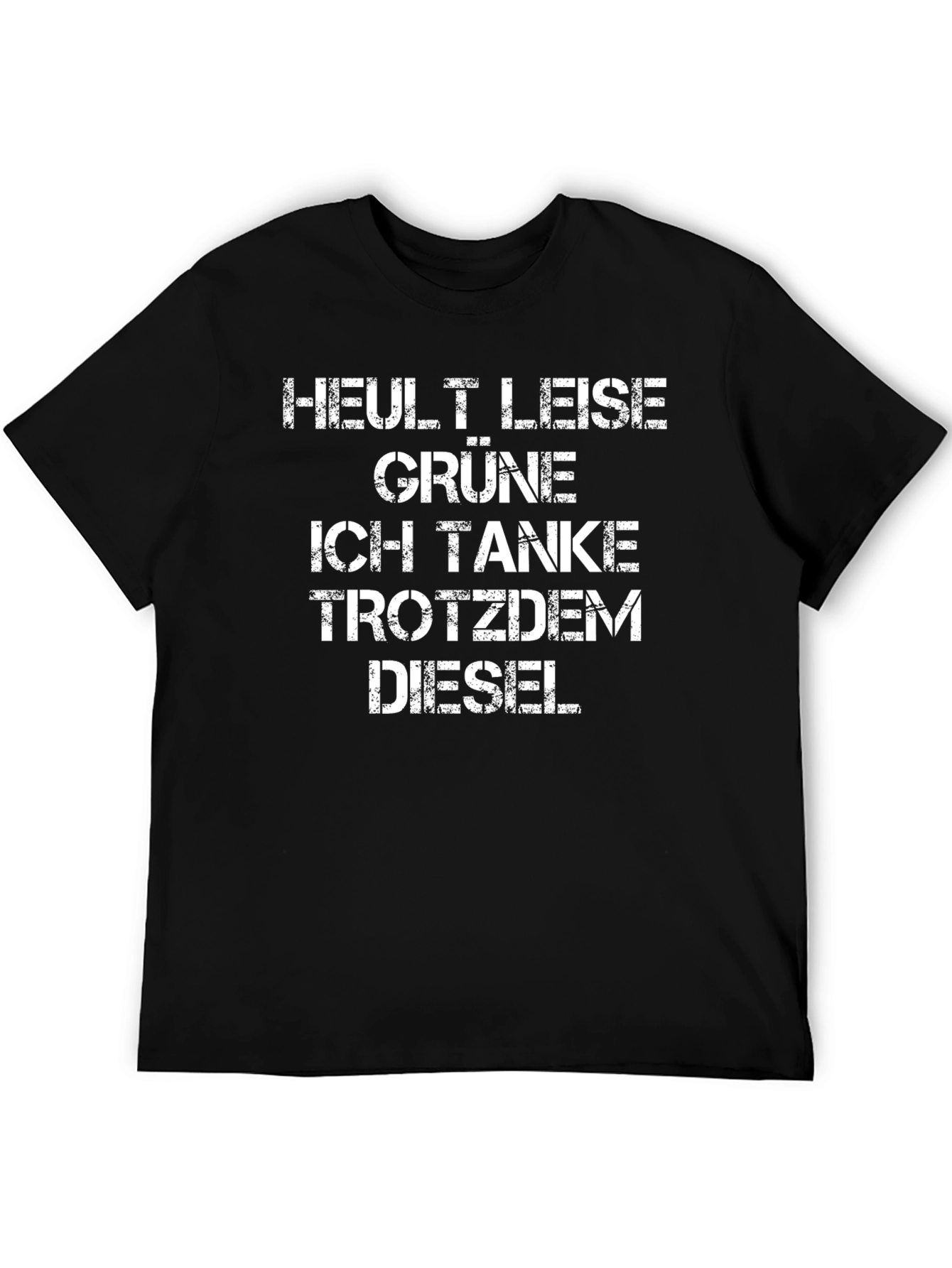 Diesel Tanker T-Shirt - Funny German Slogan Tee