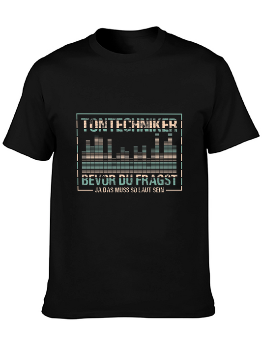 Tontechniker Sound Engineer Graphic T-Shirt