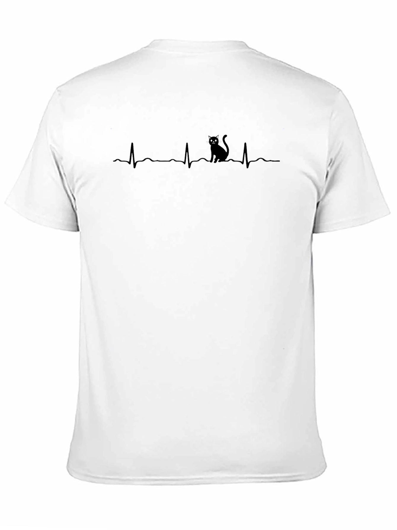 Cat Lovers Heartbeat T-Shirt