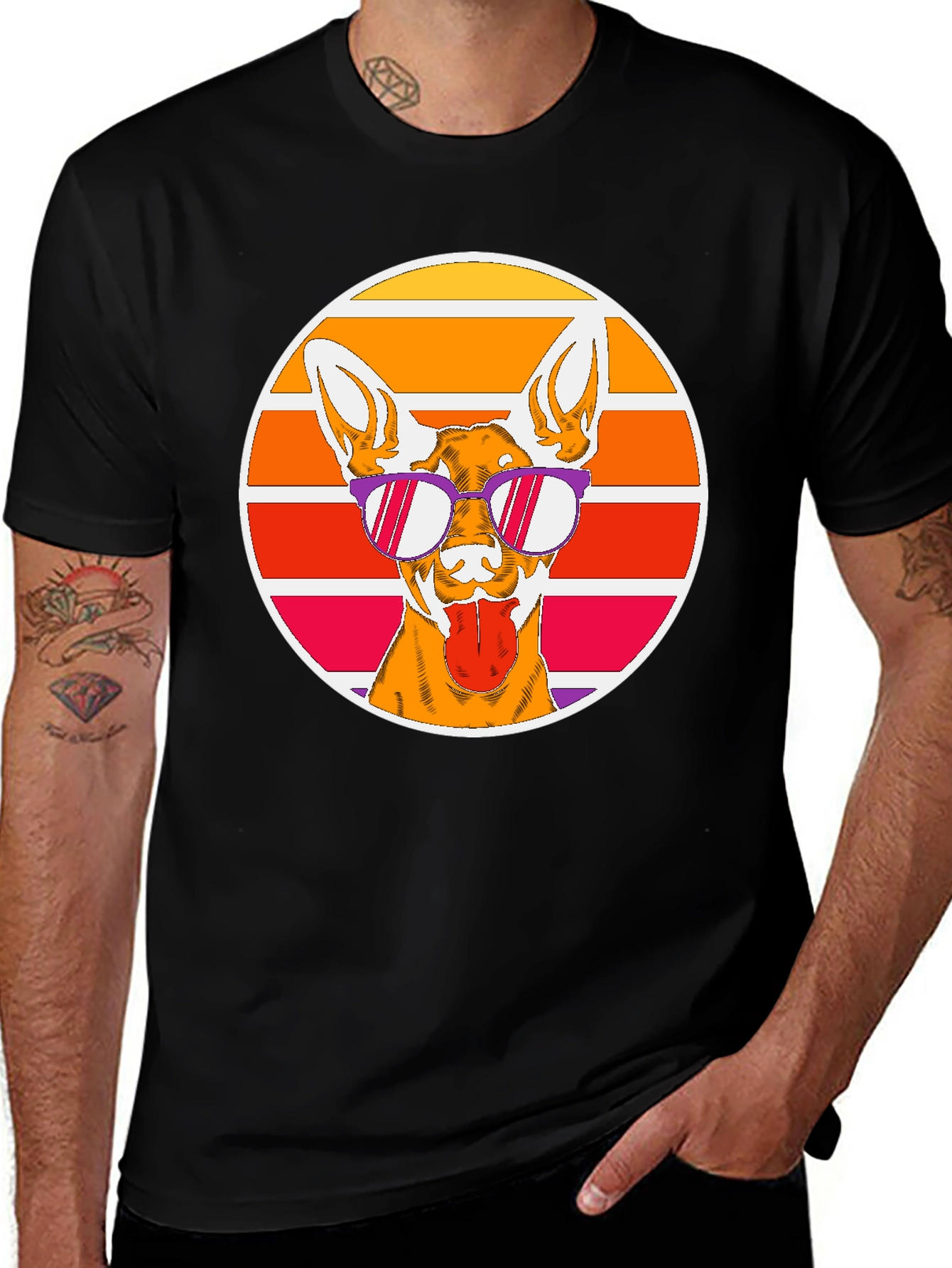 Cool Dog Retro T-Shirt | Vintage Dog Lover Tee | Funny Retro Dog Graphic Shirt | Dog Lover Gift | Free Shipping $50+