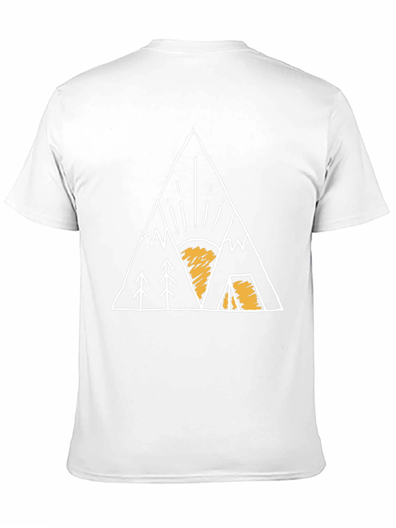 Mountain Adventure Graphic Tee - Black