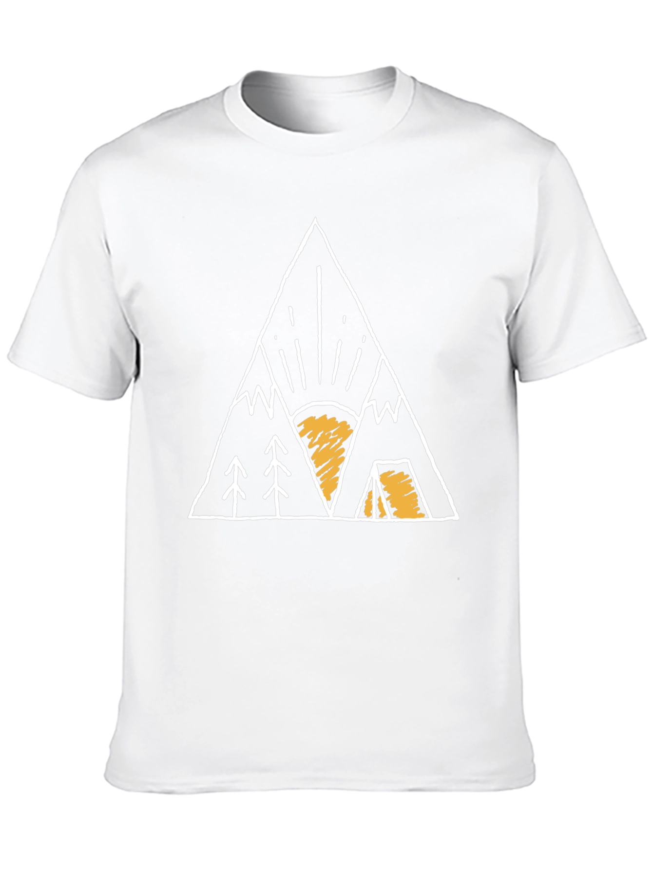 Mountain Adventure Graphic Tee - Black