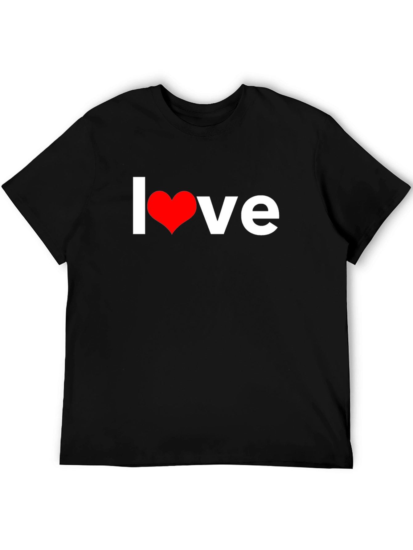 Love Graphic Black T-Shirt