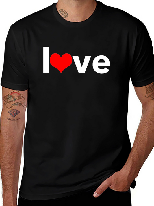 Love Graphic Black T-Shirt