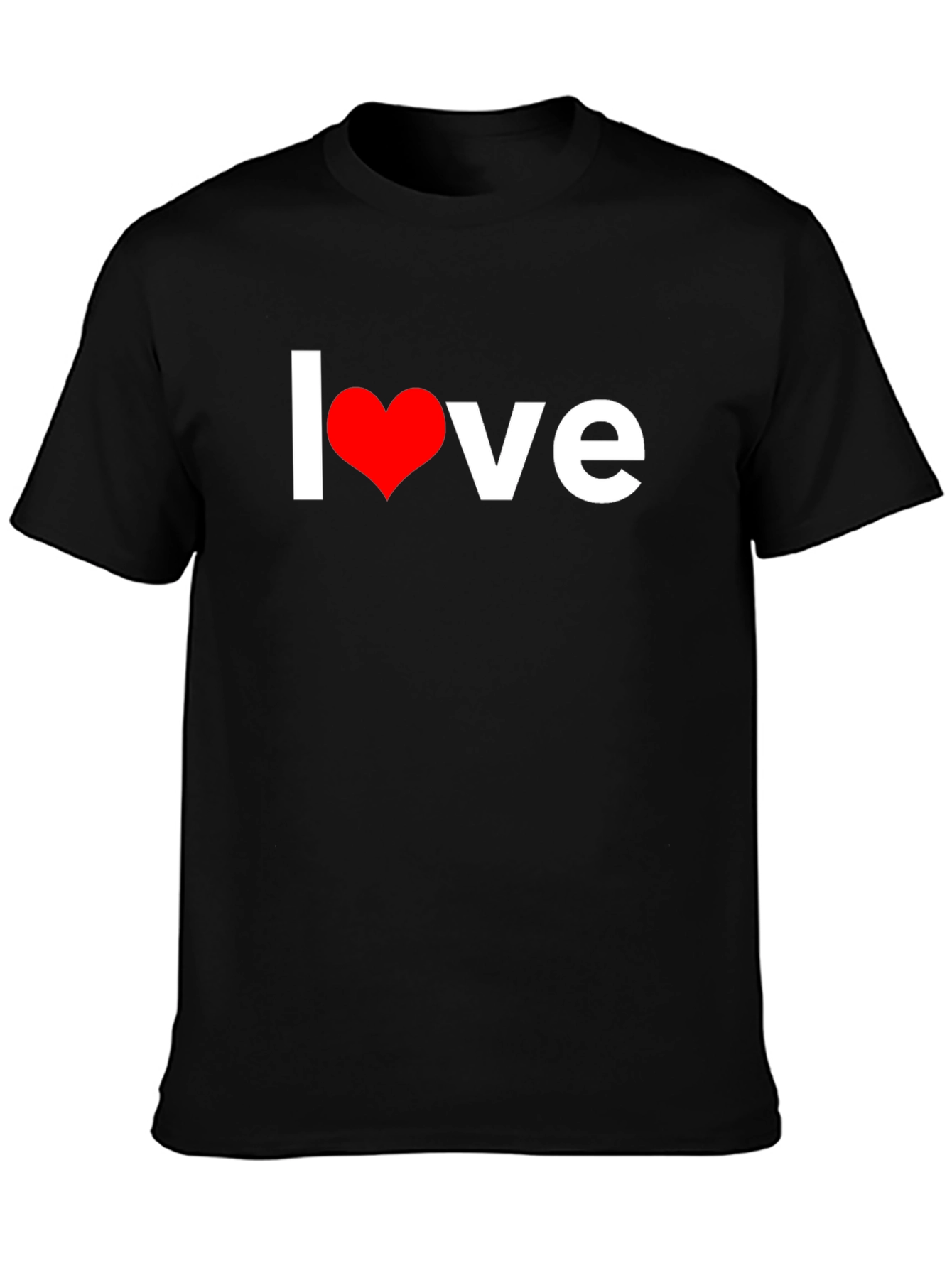 Love Graphic Black T-Shirt