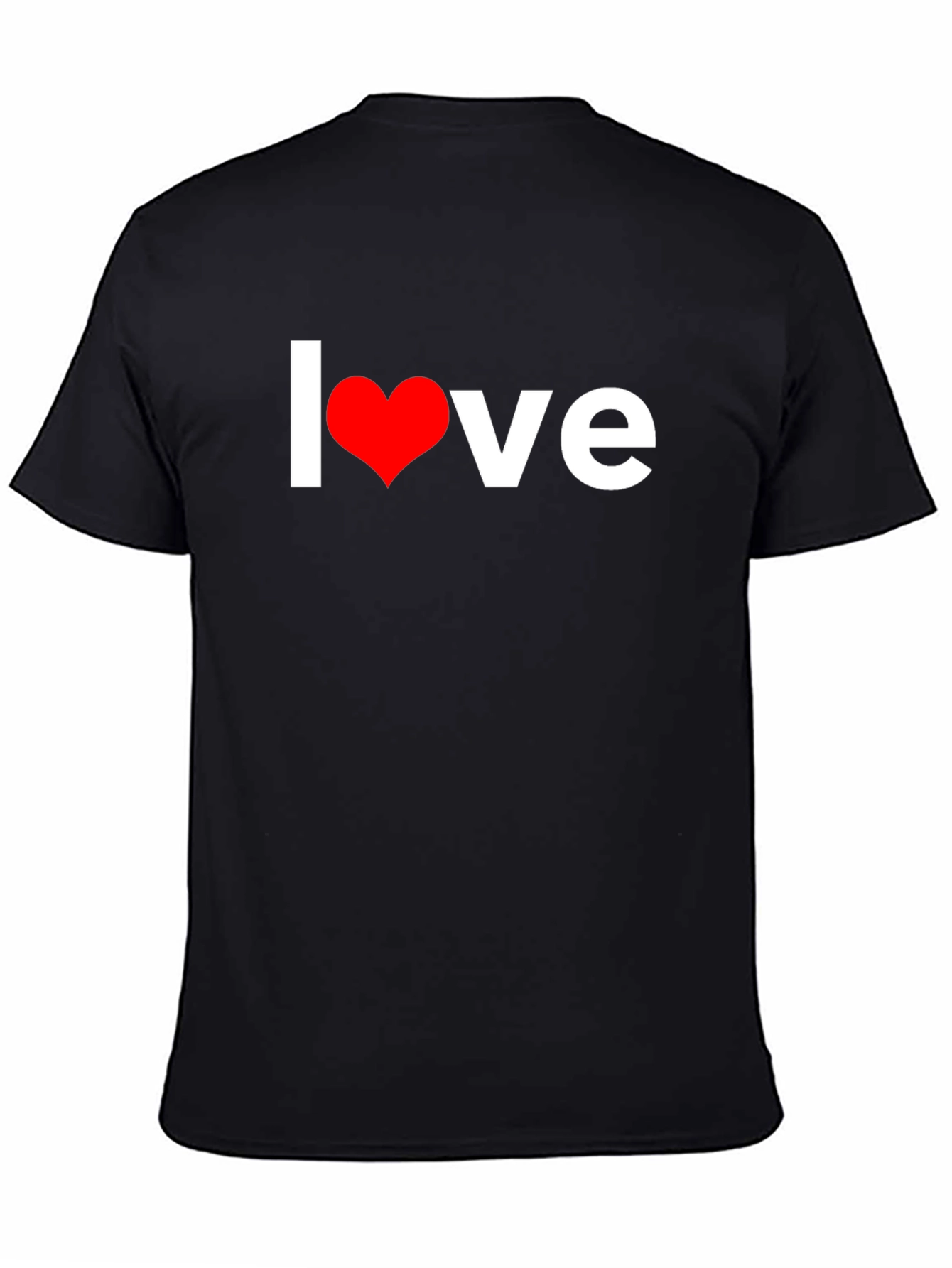 Love Graphic Black T-Shirt