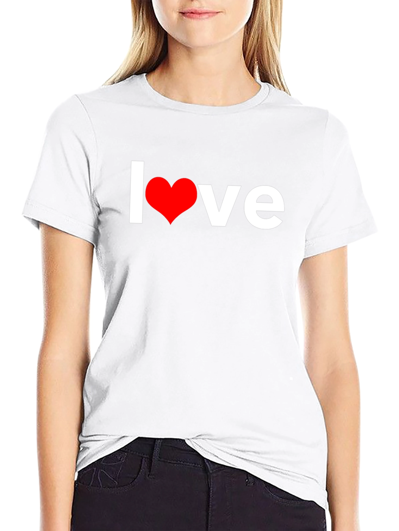 Love Graphic Black T-Shirt