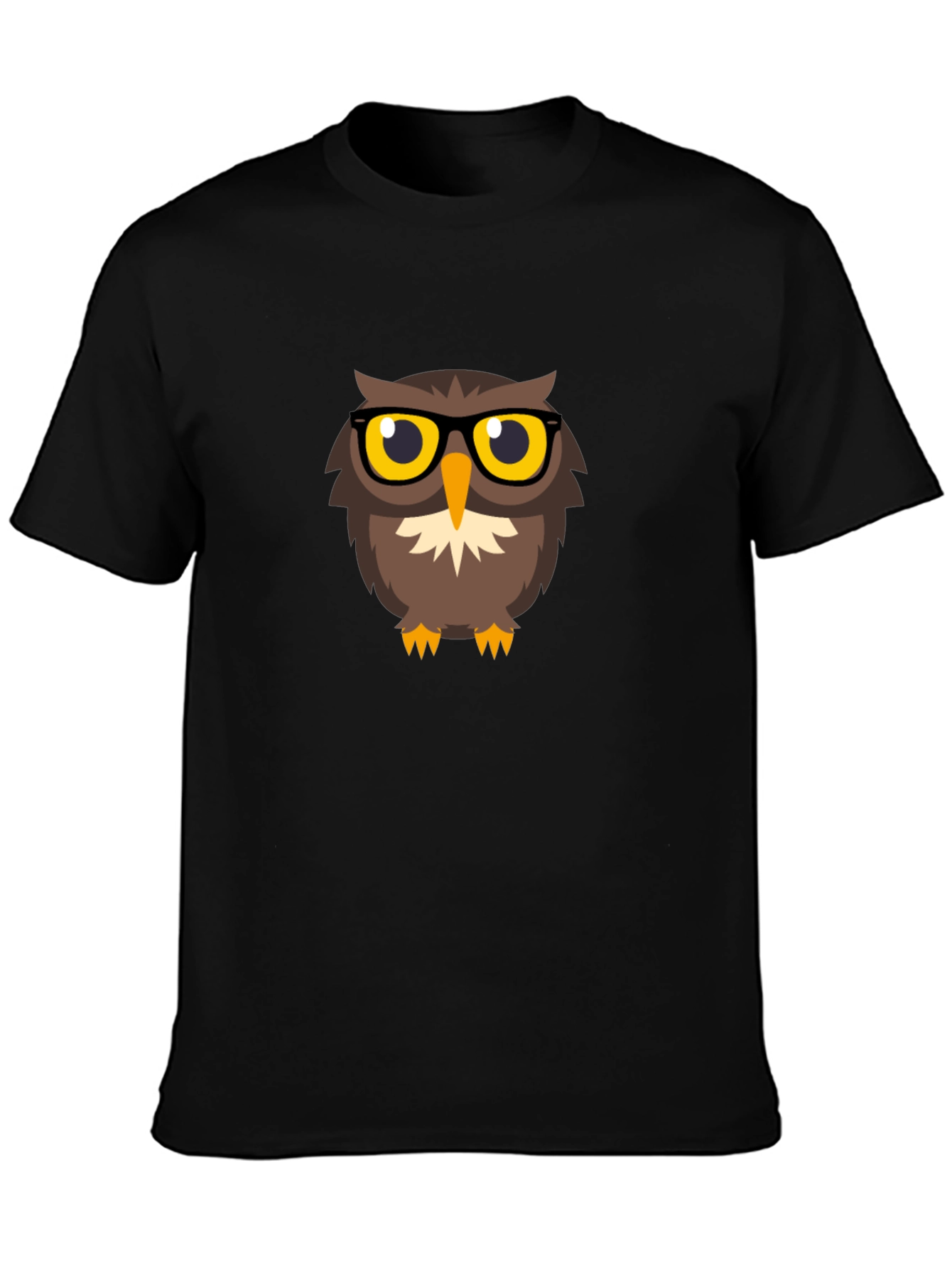 Owl with Glasses Graphic Tee