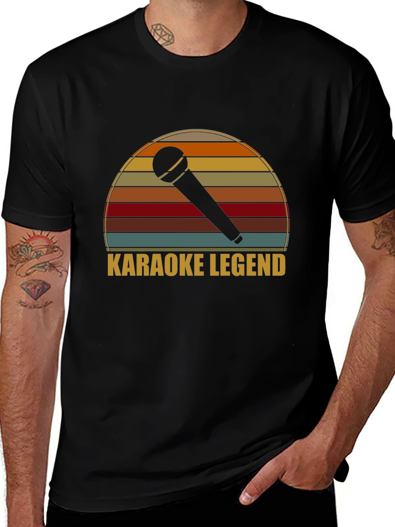 Karaoke Legend T-Shirt - Retro Style