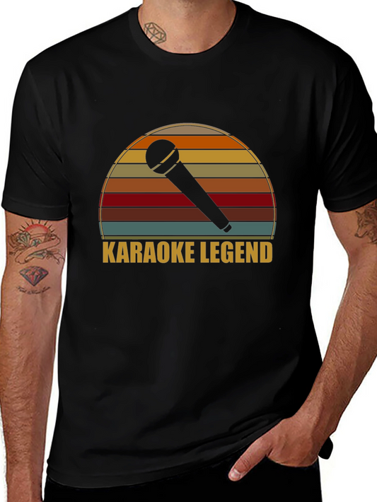 Karaoke Legend T-Shirt - Retro Style