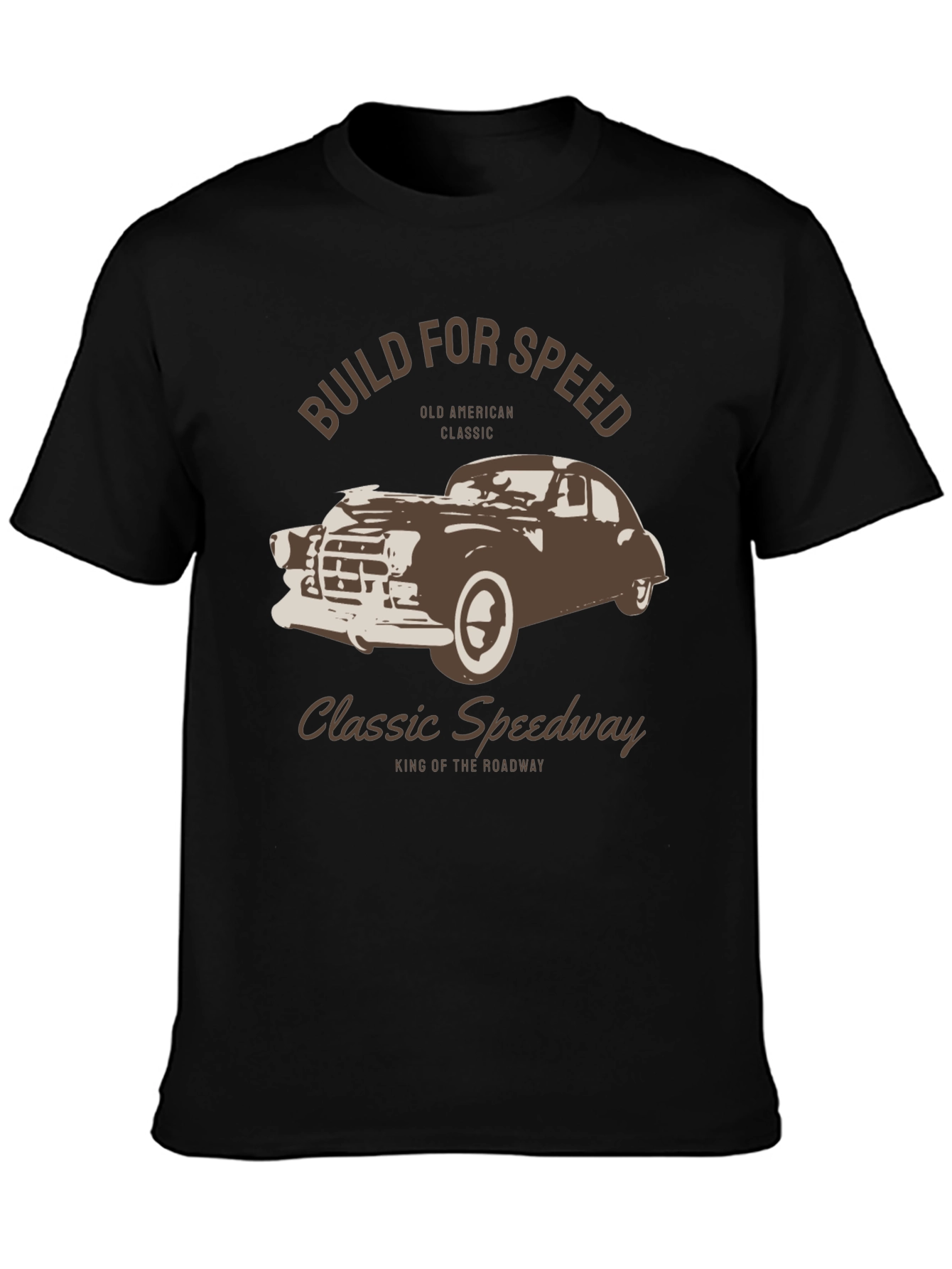 Classic Speedway Car Graphic T-Shirt