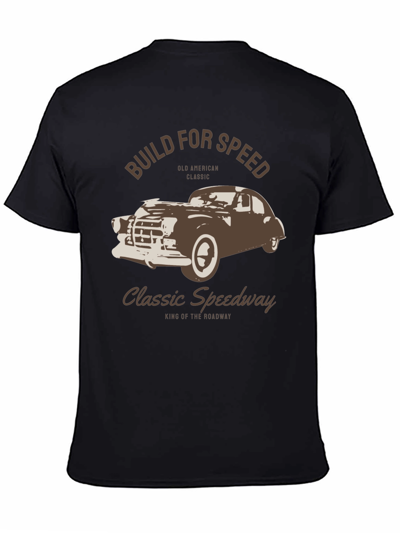 Classic Speedway Car Graphic T-Shirt