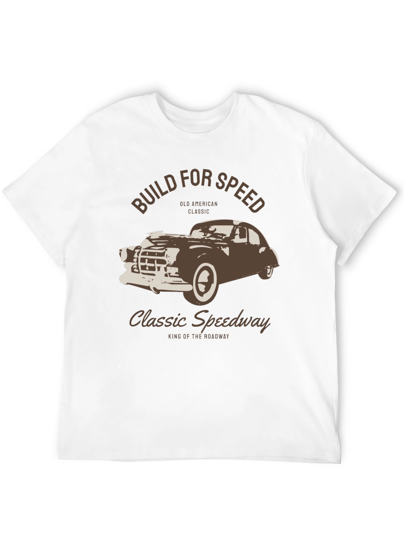 Classic Speedway Car Graphic T-Shirt
