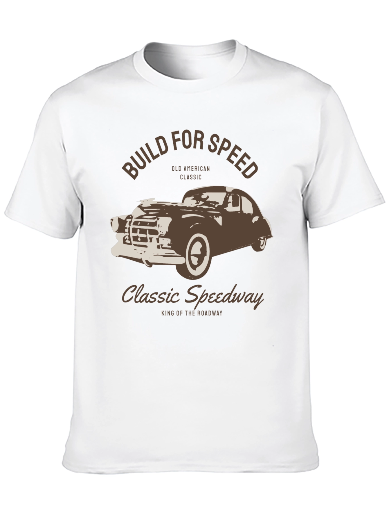 Classic Speedway Car Graphic T-Shirt