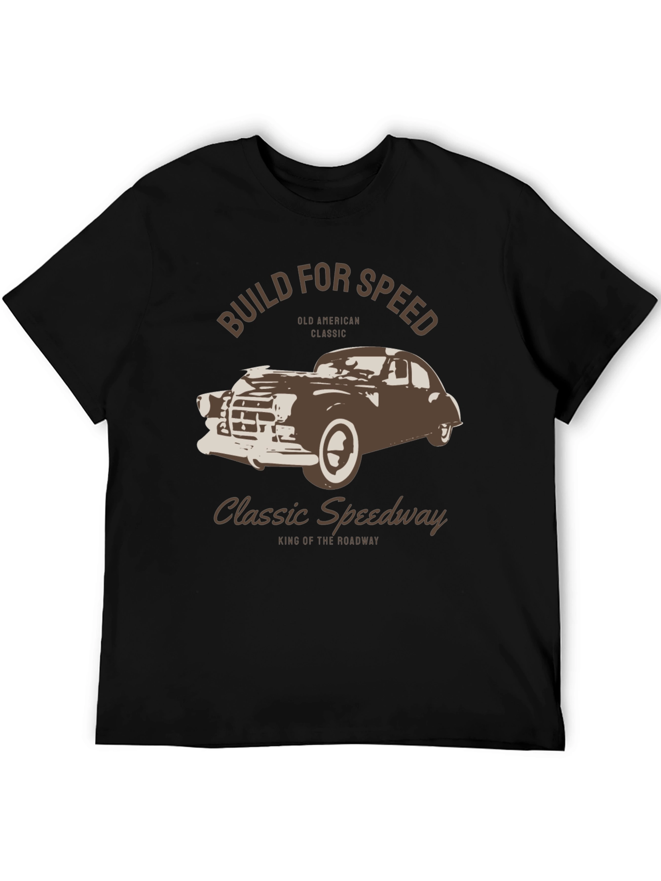 Classic Speedway Car Graphic T-Shirt