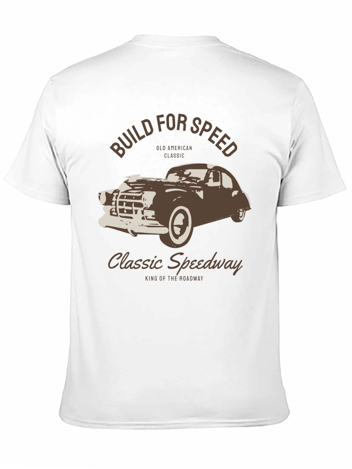Classic Speedway Car Graphic T-Shirt
