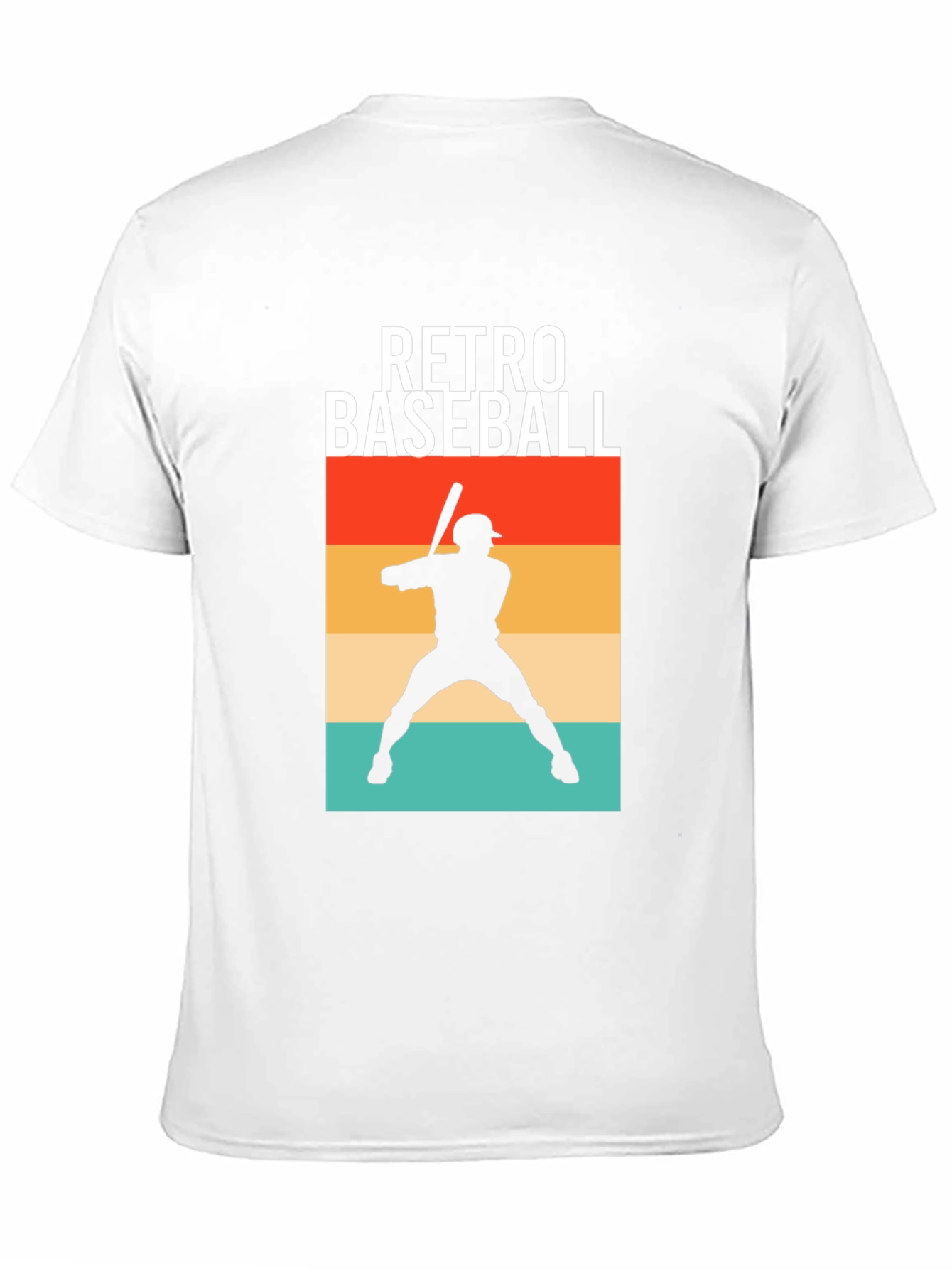 Retro Baseball Player Graphic Tee