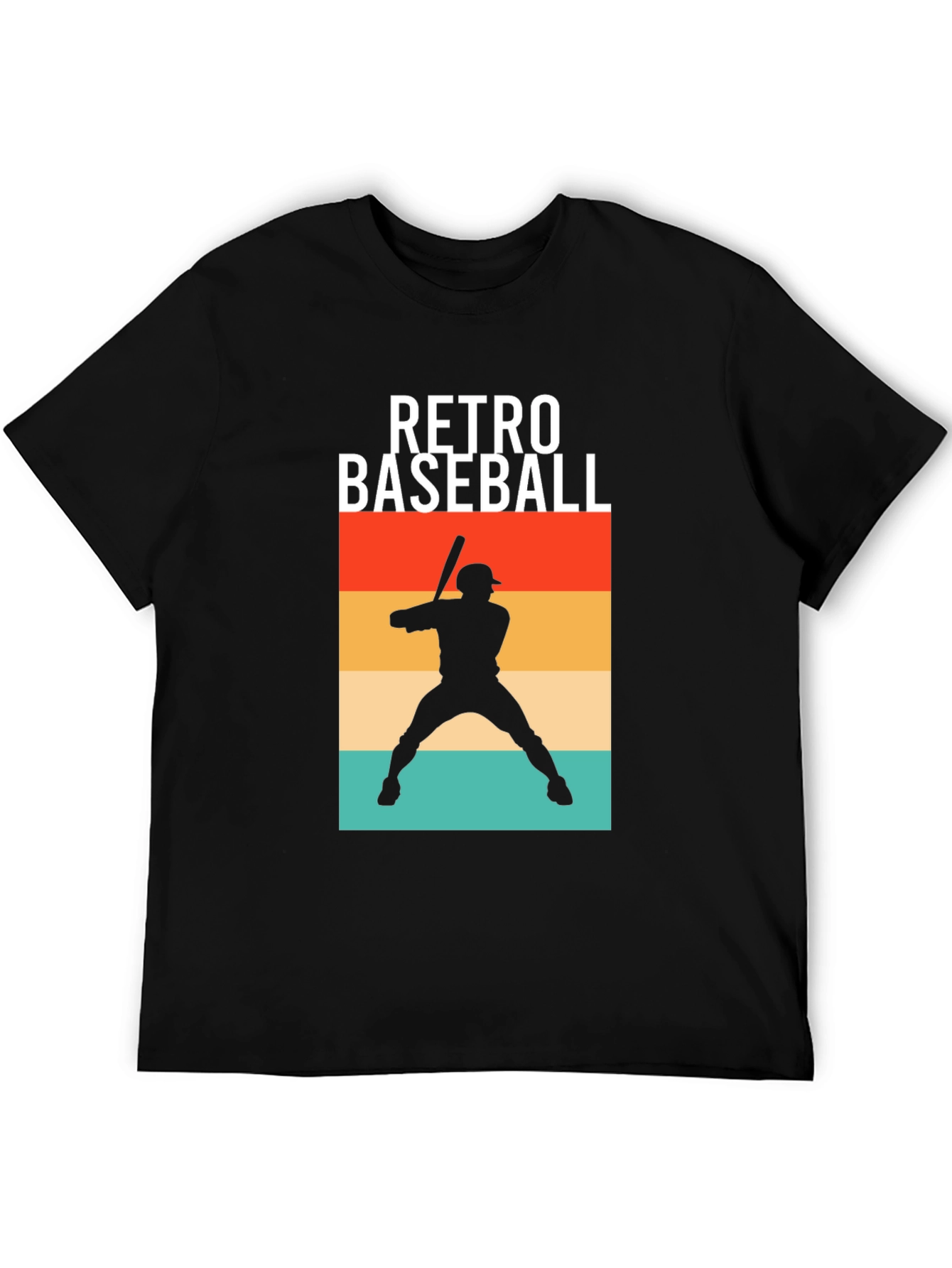 Retro Baseball Player Graphic Tee