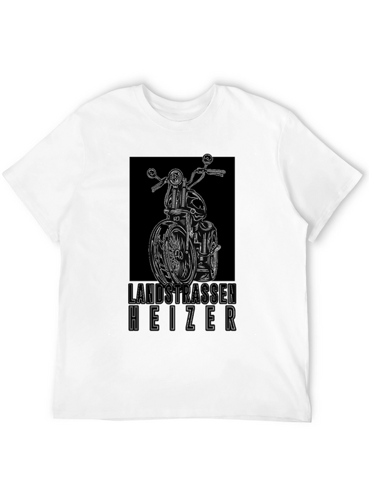 Landstrassen Heizer Motorcycle T-Shirt - Vintage Biker Tee