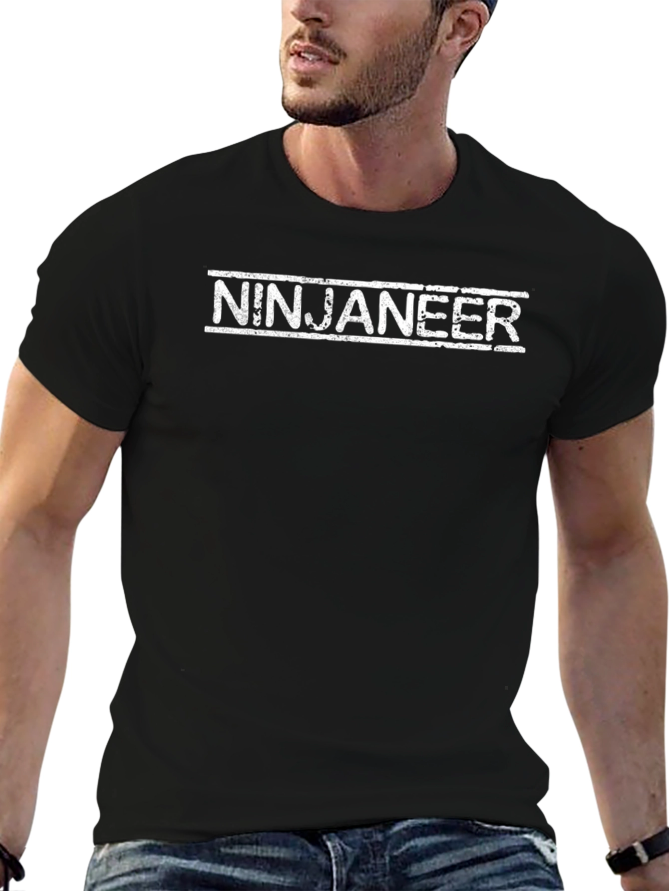 NINJANEER Graphic Tee - Engineer Ninja Humor T-Shirt
