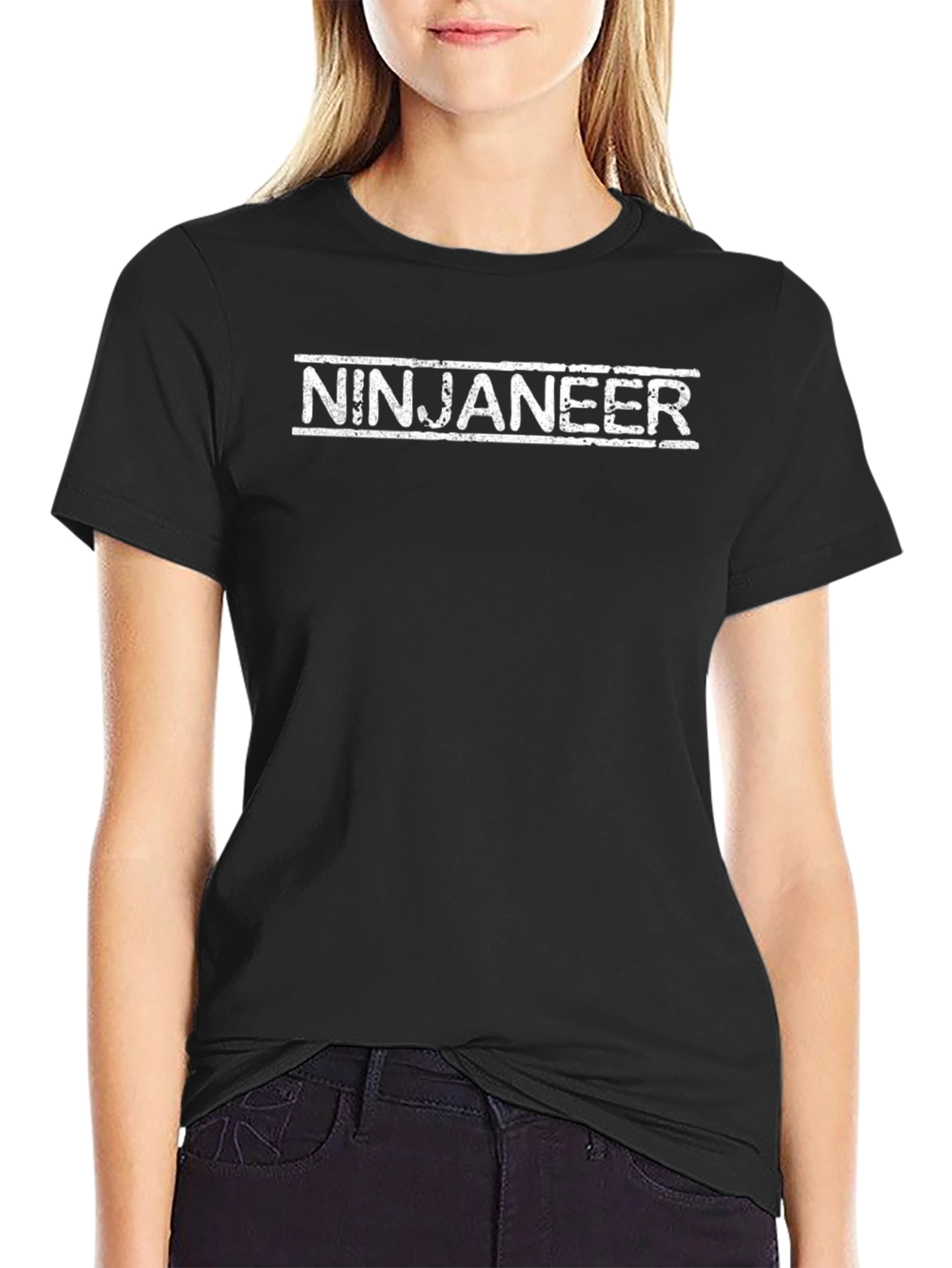 NINJANEER Graphic Tee - Engineer Ninja Humor T-Shirt