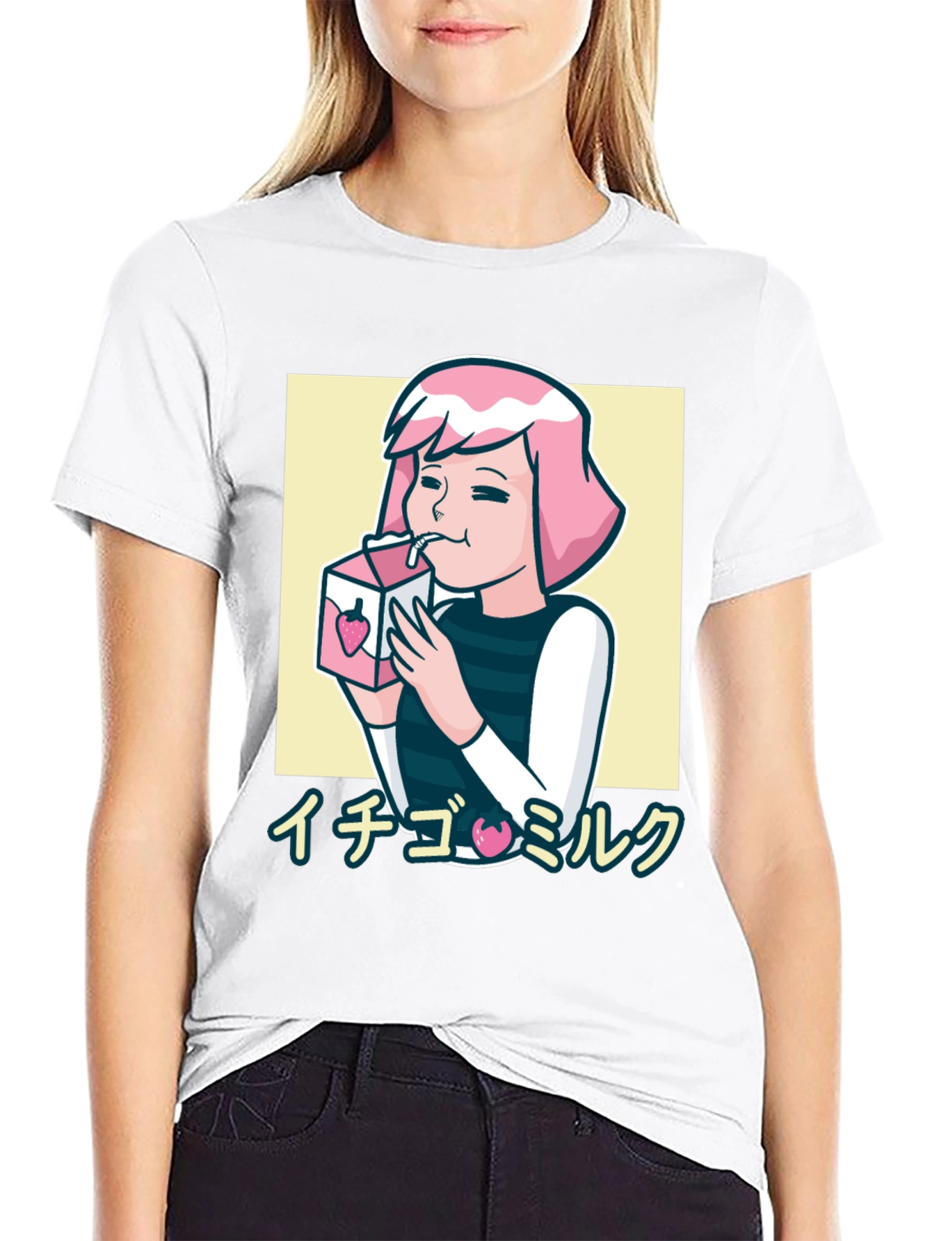 Strawberry Milk Anime T-Shirt