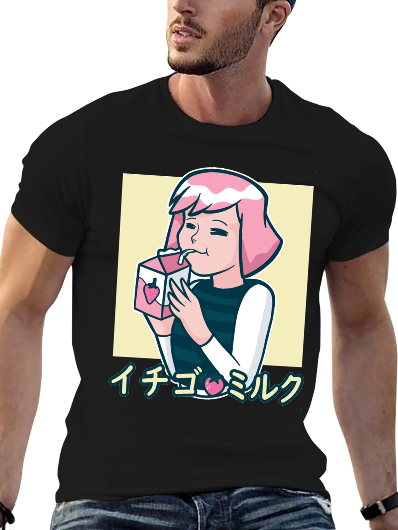 Strawberry Milk Anime T-Shirt