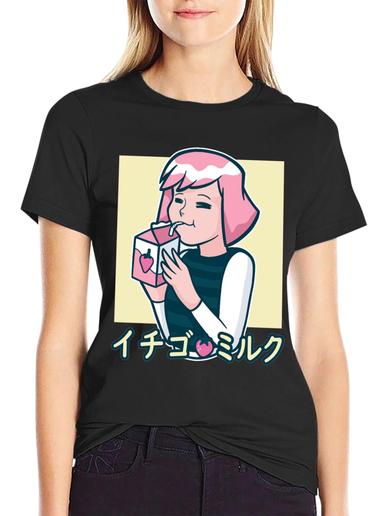 Strawberry Milk Anime T-Shirt