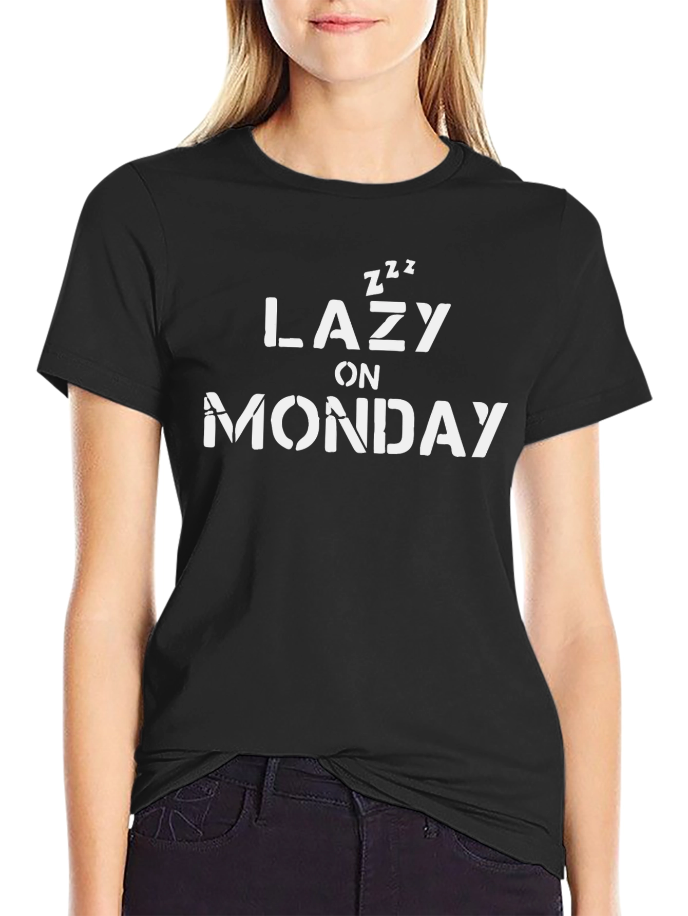 Lazy On Monday Graphic T-Shirt